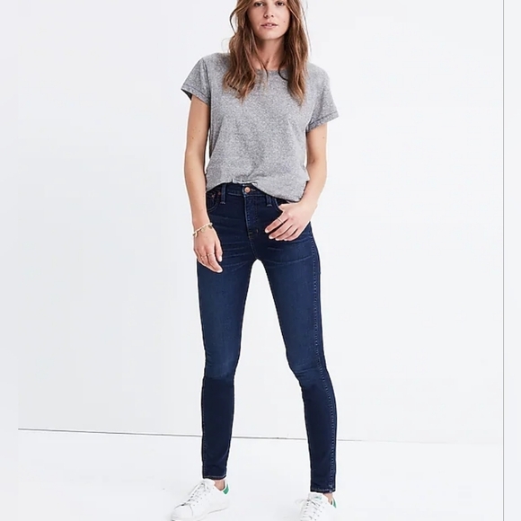 Madewell Denim 9” High Rise  Skinny Jeans - Picture 10 of 11